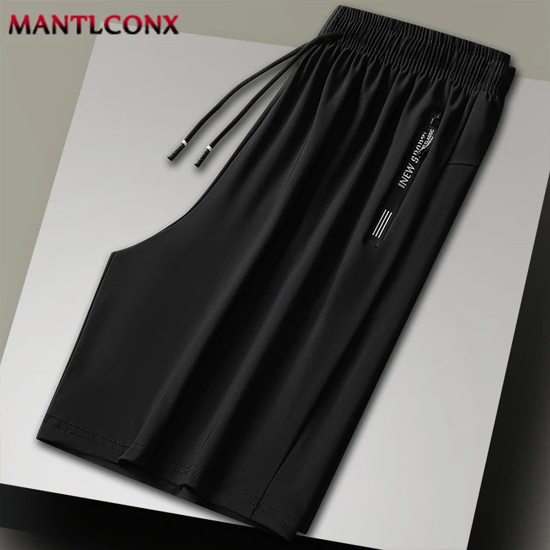 New Quick Dry Jogging Fitness Shorts Men Summer Sports Running Shorts Lightweight Bottoms Thin Breathable Beach Short Pants Male