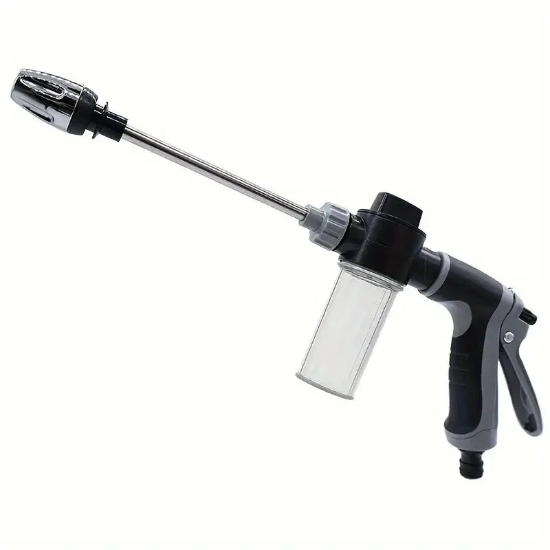 HTMCK Garden Hose Water Sprayer Nozzle Multifunctional High Pressure Water Gun for Vehicle Washing, Patio and Plant Watering Use