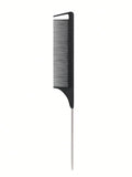 stainless steel pointed tail hair, hair comb hair brush salon hair styling tool hair comb, Special for real hair wigs