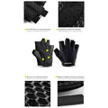 ® Workout Gloves Padded for Men and Women - Fingerless Gym Gloves for Weight Lifting, Training - Full Palm Protection