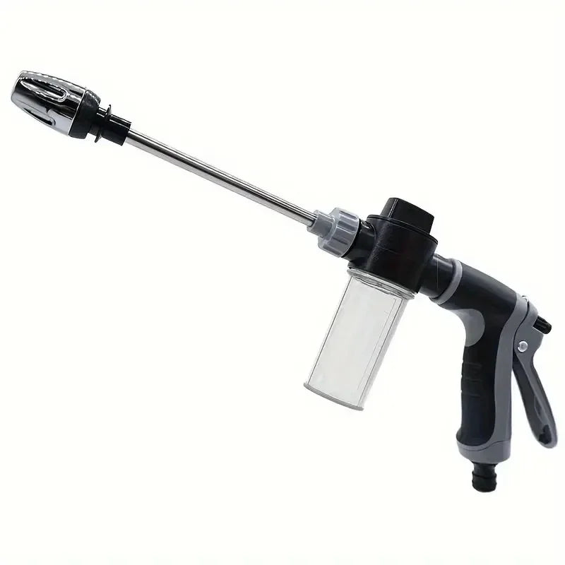 HTMCK Garden Hose Water Sprayer Nozzle Multifunctional High Pressure Water Gun for Vehicle Washing, Patio and Plant Watering Use