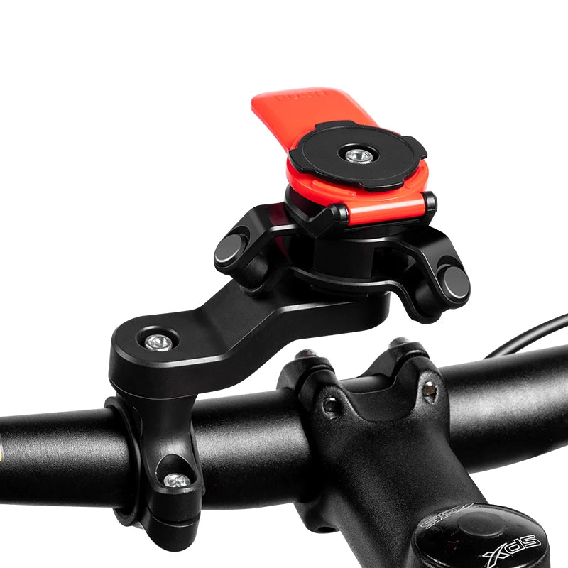 Motorcycle Phone Holder, Bicycle Navigation Holder 360° Rotating Riding Holder Universal Phone Holder Detachable and Adjustable.
