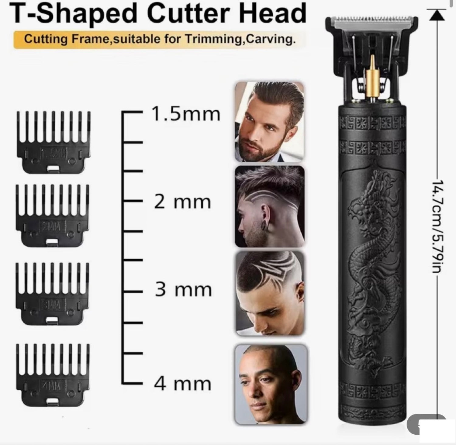 Retro T9 Original Haircutting Machine Set Jackets Trimmer Men's Electric Shaver Male Lence Pro Barber Shaver for Sensitive Areas