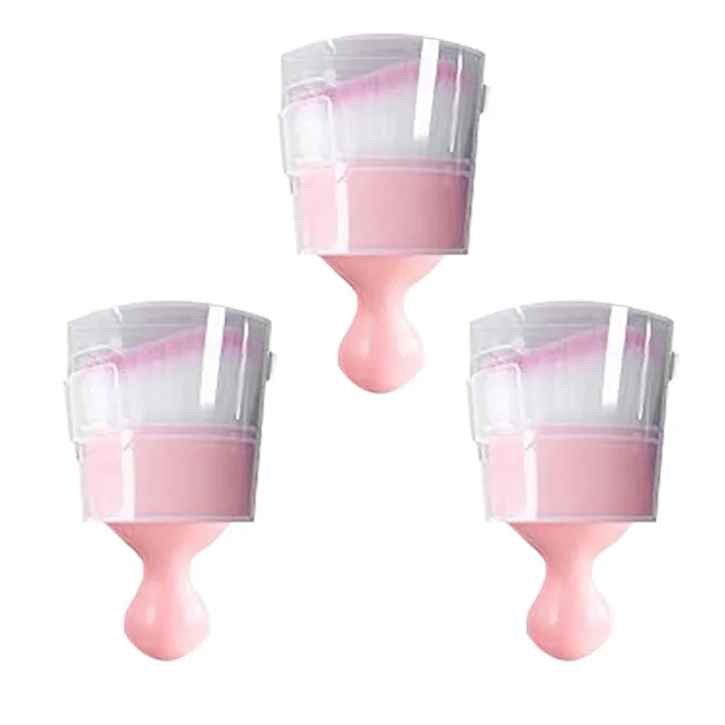 1/3/5PCS Pink Car Dust Removal Brush Air Conditioning Cleaning Brush Air Outlet Gap Dust Removal Interior Cleaning Tool