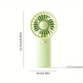 Portable Fan Convenient Creative Small Fan Pocket Hand-held Fan Lightweight AA Battery Handheld Mini Fan Air Coolers