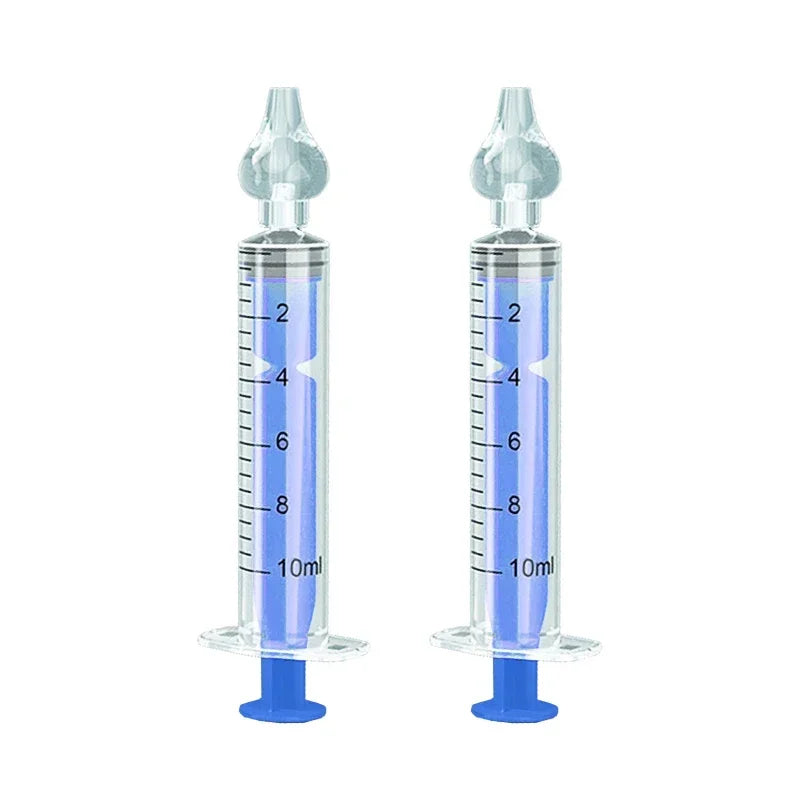 Rhinitis Nasal Irrigator Washing for Children Silicone Baby Nasal Aspirator Syringe Baby Nose Cleaner Kids Nasal Washer Reusable