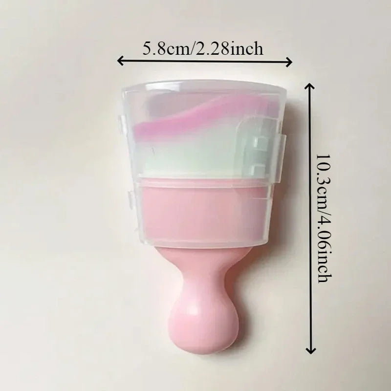 1/3/5PCS Pink Car Dust Removal Brush Air Conditioning Cleaning Brush Air Outlet Gap Dust Removal Interior Cleaning Tool